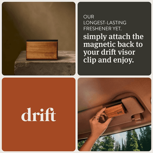 drift Car Air Freshener - Wood Air Freshener